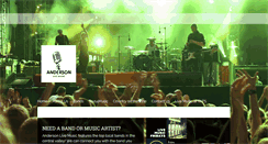 Desktop Screenshot of andersonlivemusic.com